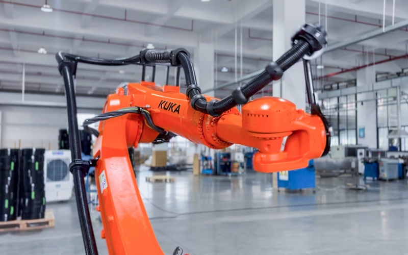 工業(yè)機器人管線(xiàn)包柔韌性測試